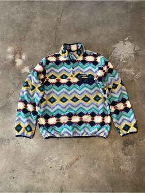 Patagonia Synchilla Snap-T Pullover Fleece Sweatshirt